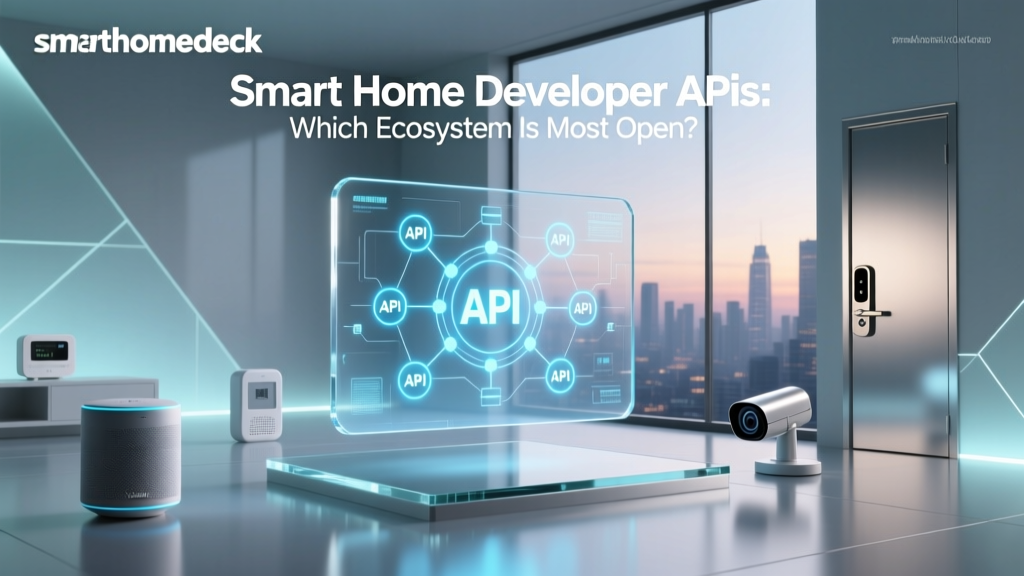 Smart Home Developer APIs: Which Ecosystem Is Most Open?