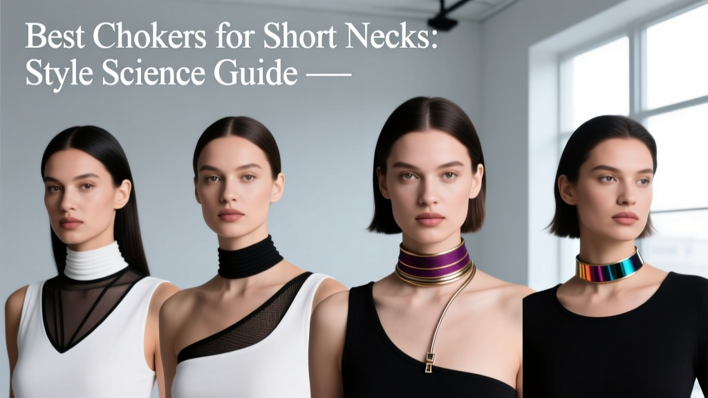 Best Chokers for Short Necks: Style Science Guide