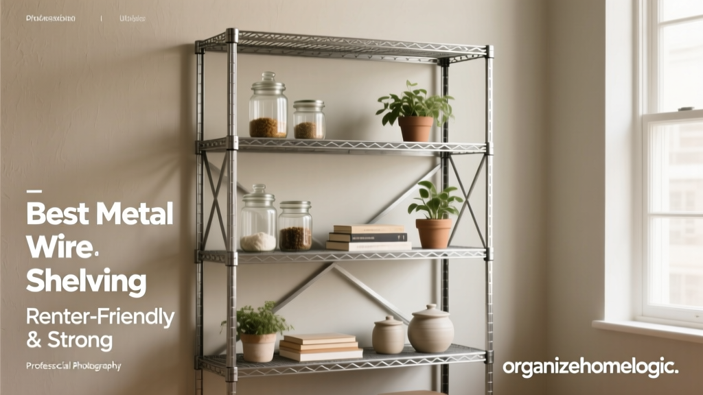 Best Metal Wire Shelving: Renter-Friendly & Strong