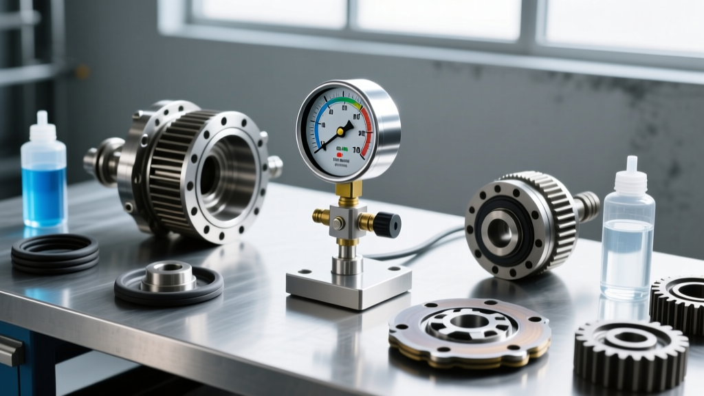 Differential Pressure Gauge for Water vs. Axle Fluid Testing