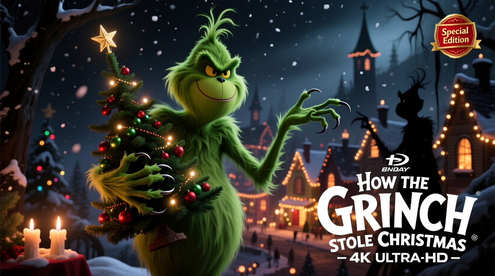 how the grinch stole christmas 4k