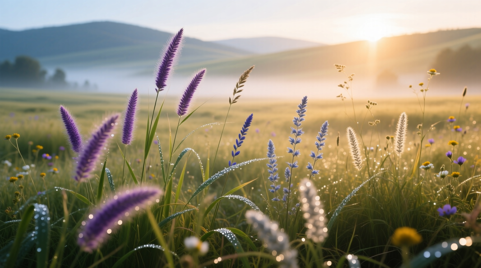 types of perennial grasses