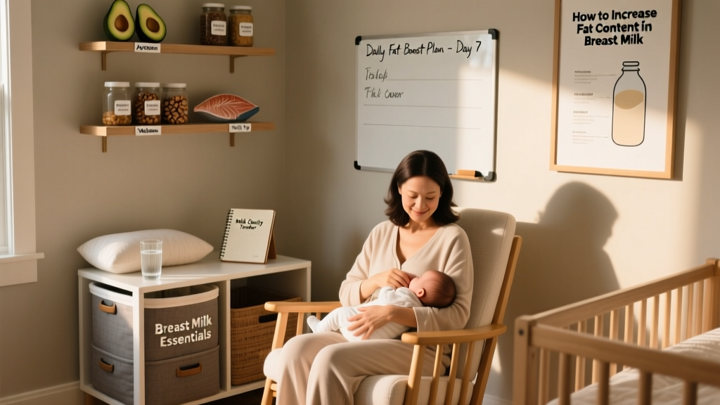 How to Increase Fat Content in Breast Milk: Evidence-Based Strategies for Nursing Parents