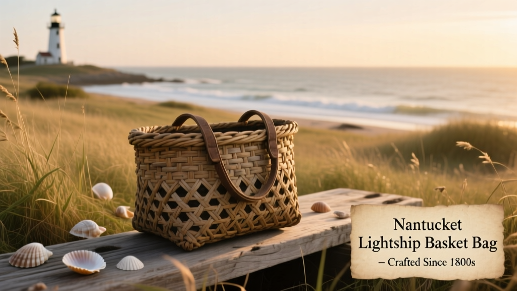 The History of the Nantucket Lightship Basket Bag: Craft, Continuity, and Coastal Identity