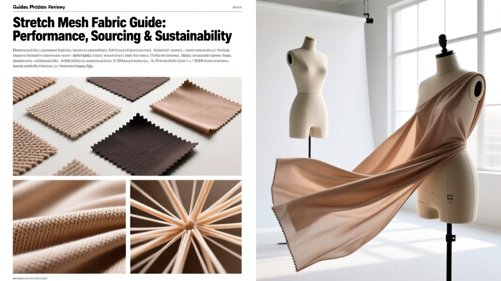 Stretch Mesh Fabric Guide: Performance, Sourcing & Sustainability