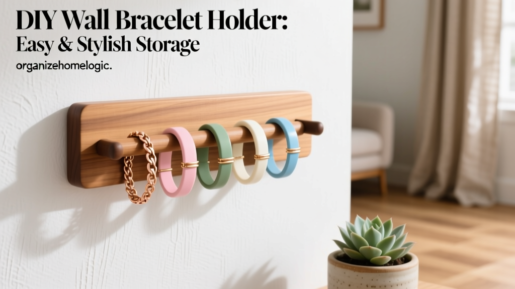 DIY Wall Bracelet Holder: Easy & Stylish Storage