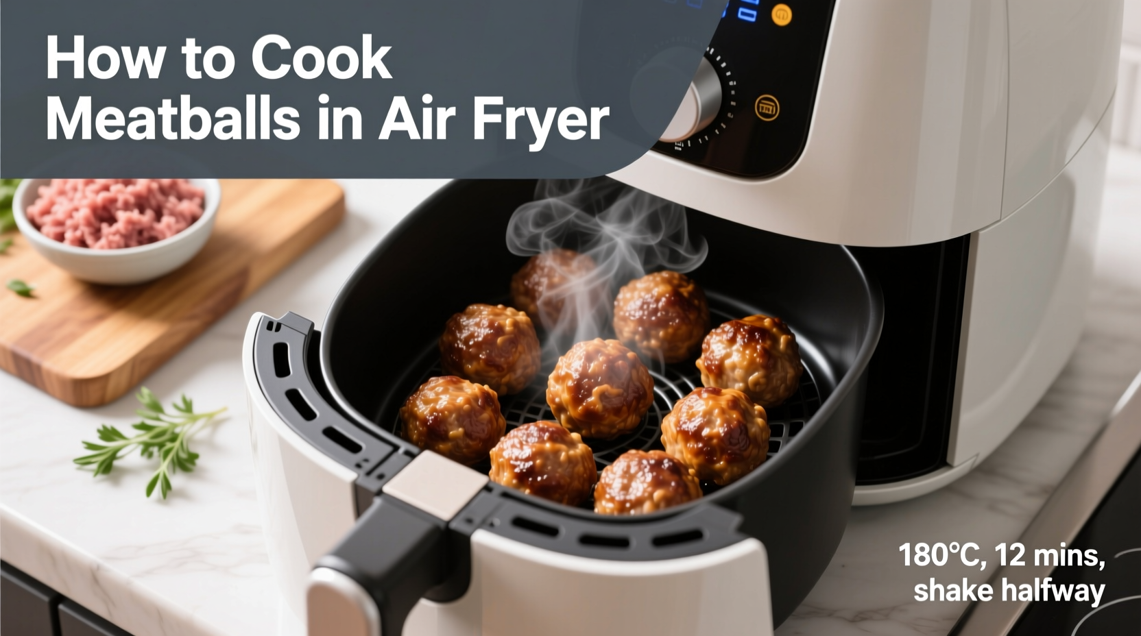 how to cook meatballs in air fryer