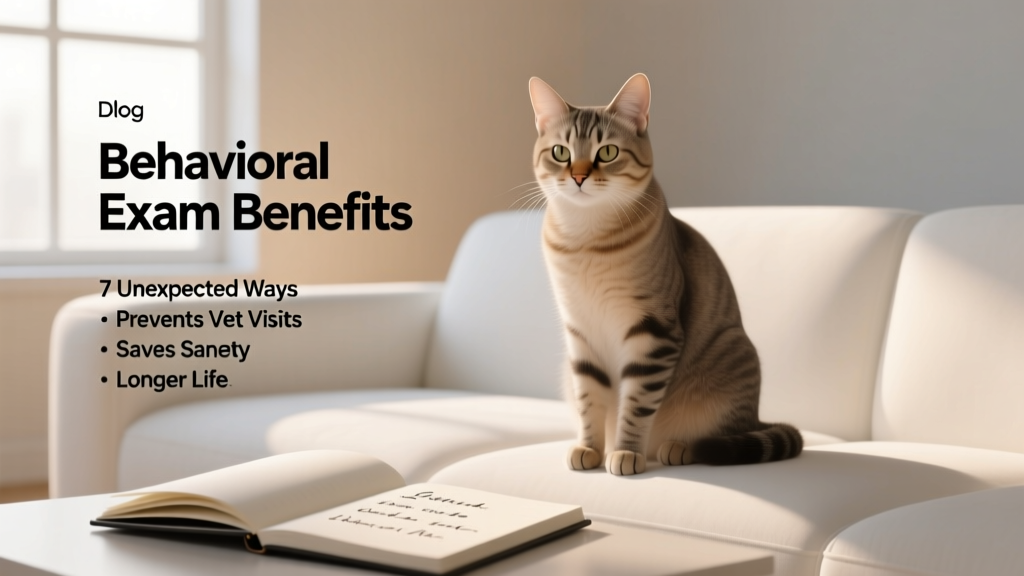 Cat Behavioral Exam Benefits: 7 Evidence-Backed Reasons