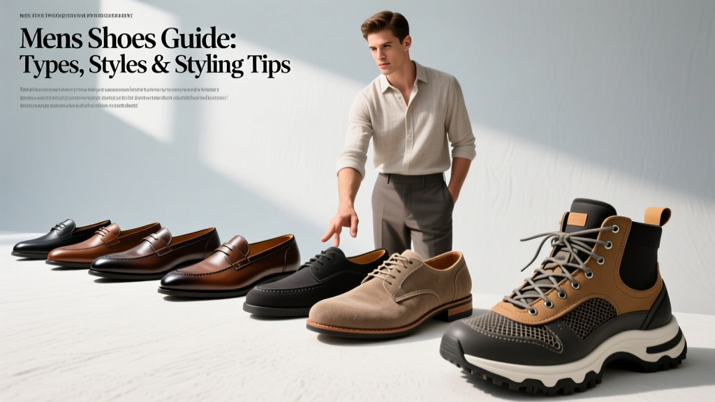 Mens Shoes Guide: Types, Styles & Styling Tips