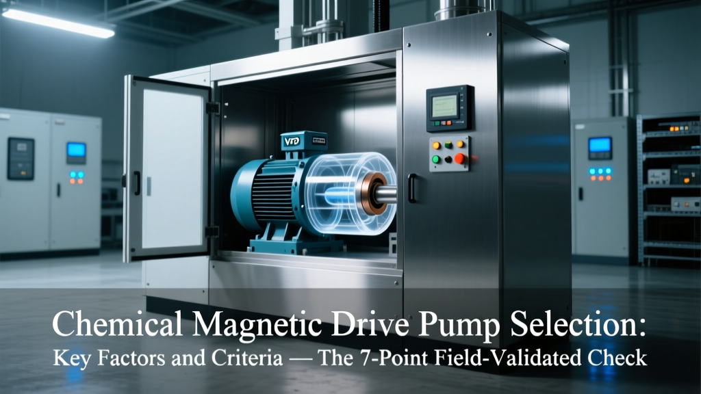 Chemical Magnetic Drive Pump Selection Checklist