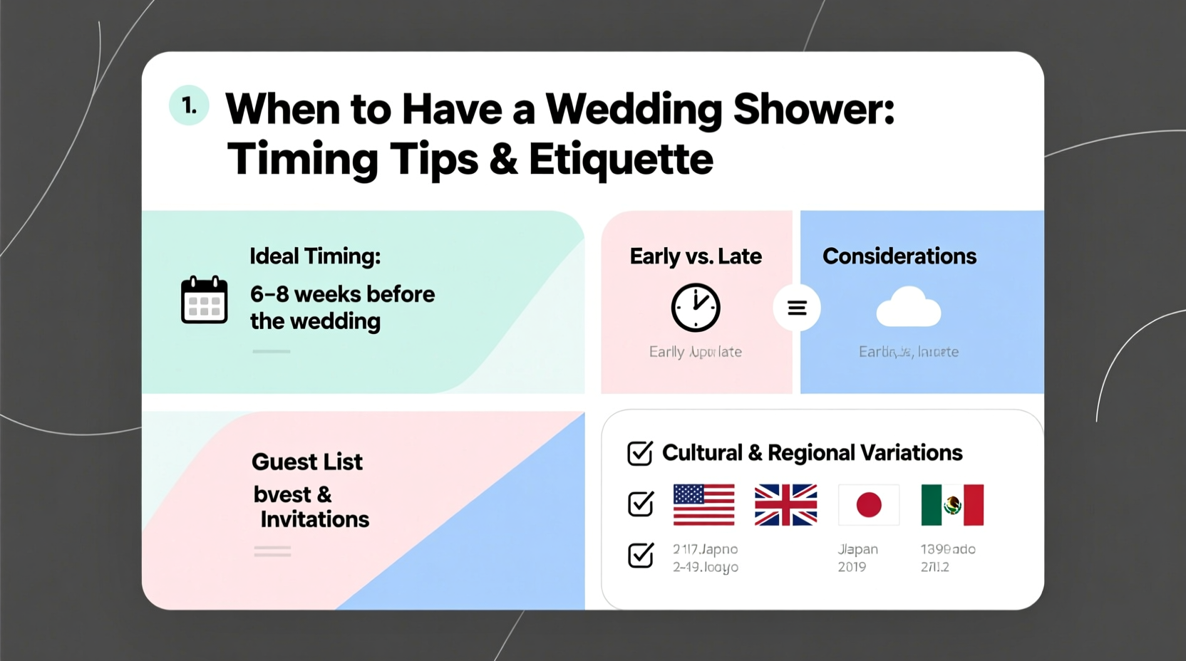 when to have a wedding shower