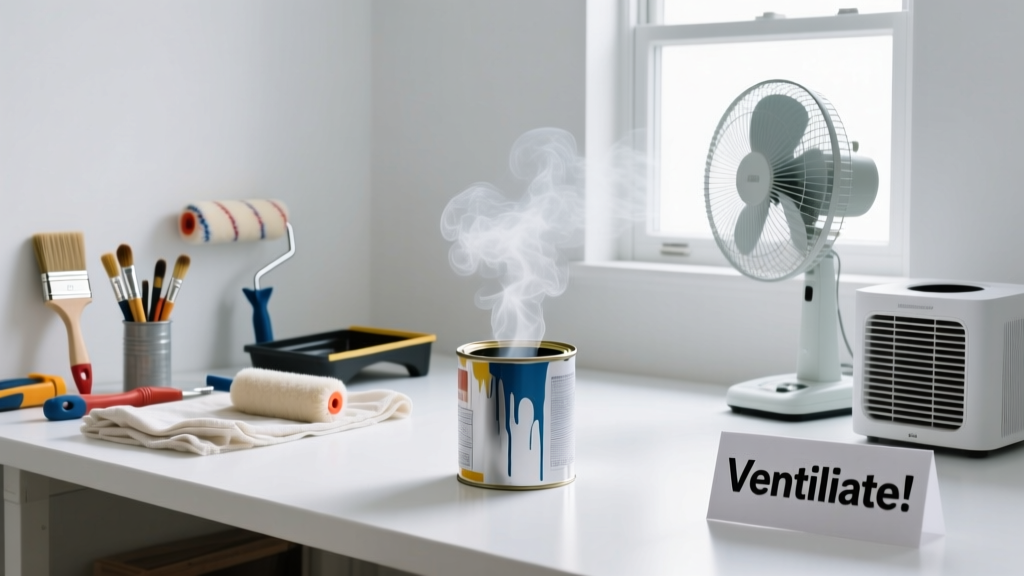 How to Fix Lingering Paint Fumes in Your Home