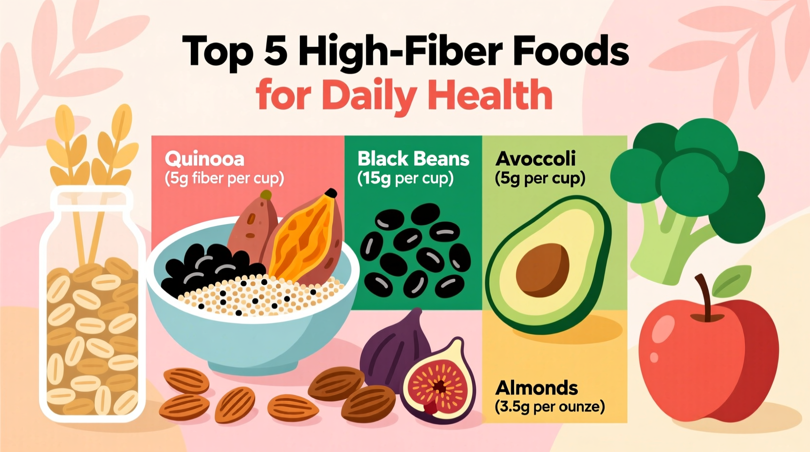 Top High-Fiber Foods: Science-Backed Choices for Digestive Health