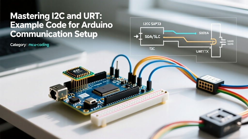 Mastering I2C and UART: Example Code for Arduino Communication Setup