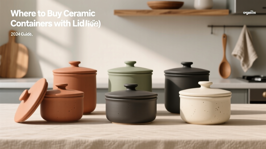 Where to Buy Ceramic Containers with Lids (2024 Guide)