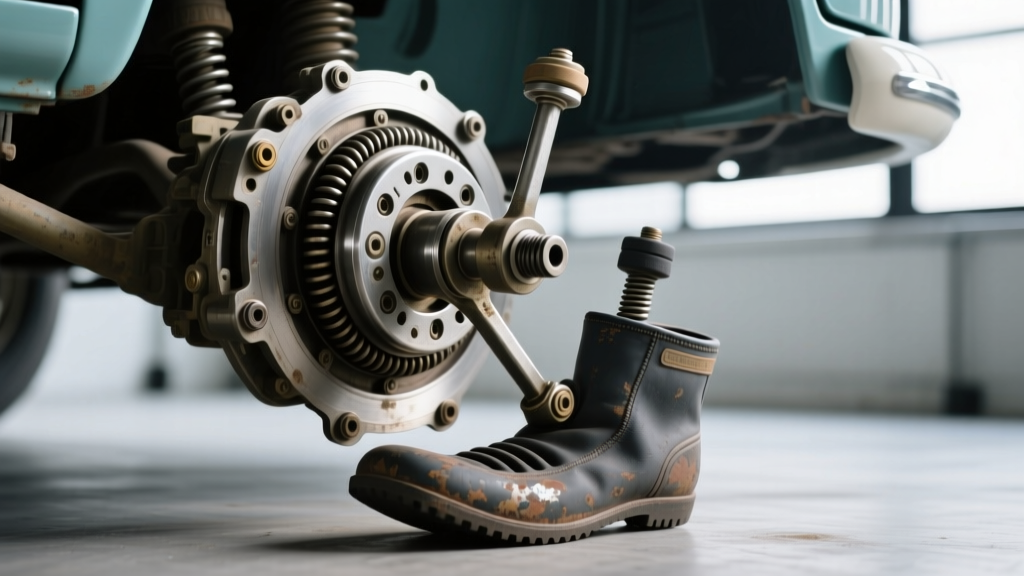Diagnosing Clutch Slip: VW Bus Clutch Pedal Assembly Guide