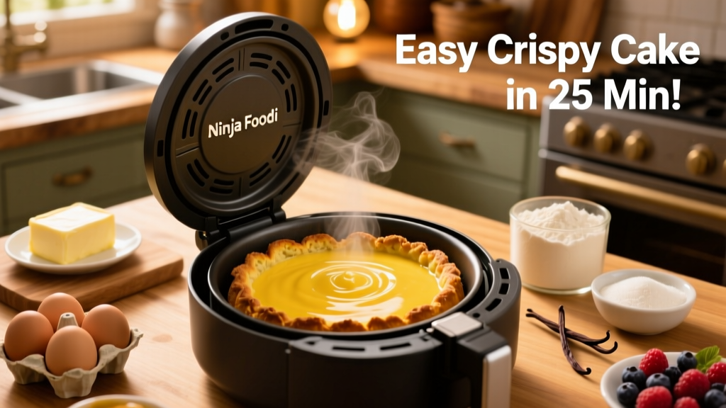 How to Bake Cakes in a Ninja Foodi (Easy & Crispy!) 