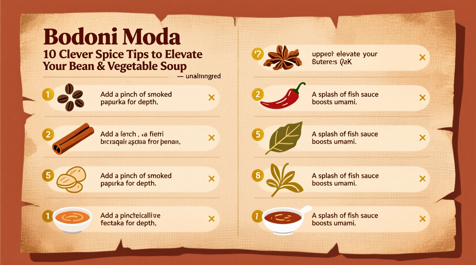 10 clever spice tips to elevate your bean and vegetable soup