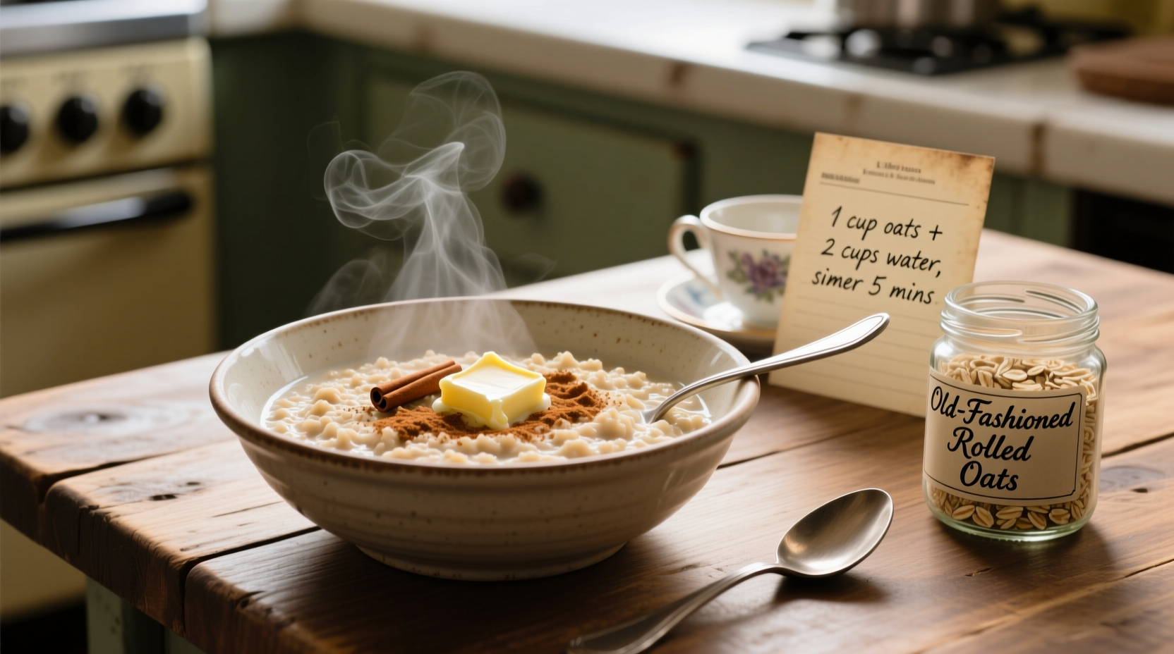 how to cook old fashioned oatmeal