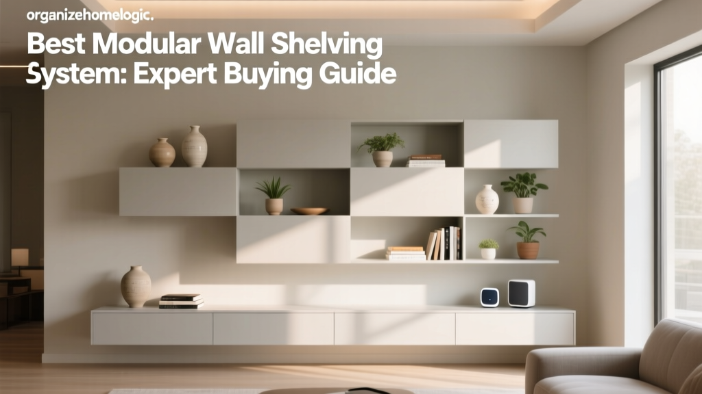 Best Modular Wall Shelving System: Expert Buying Guide