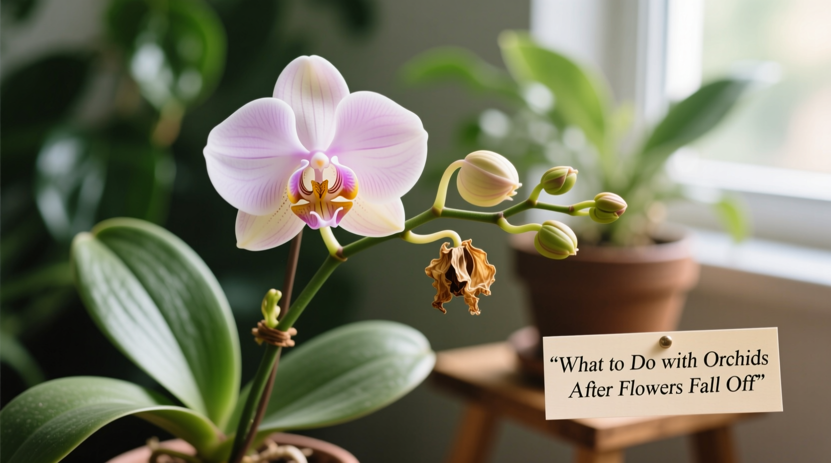 5 Steps After Orchid Flowers Fall | TheHomeSprouts