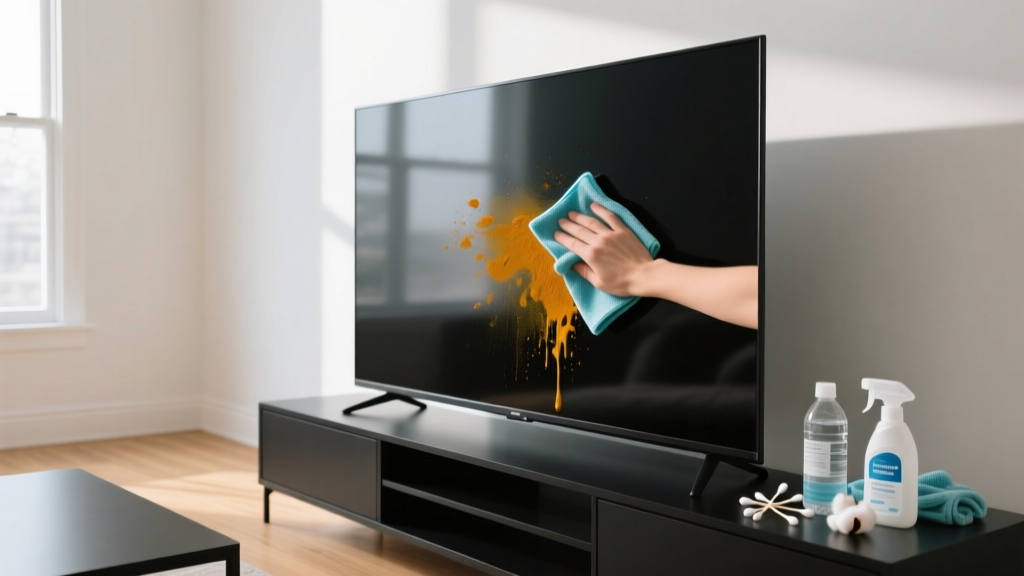 Tested: How to Get Turmeric Out of TV Screen Safely