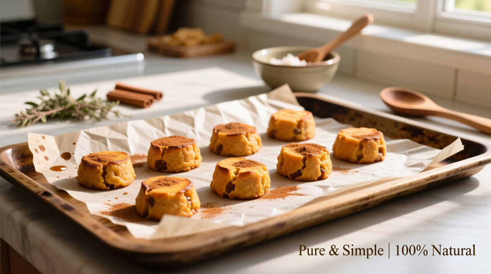 Image showcasing Easy Homemade Sweet Potato Dog Treats Recipe