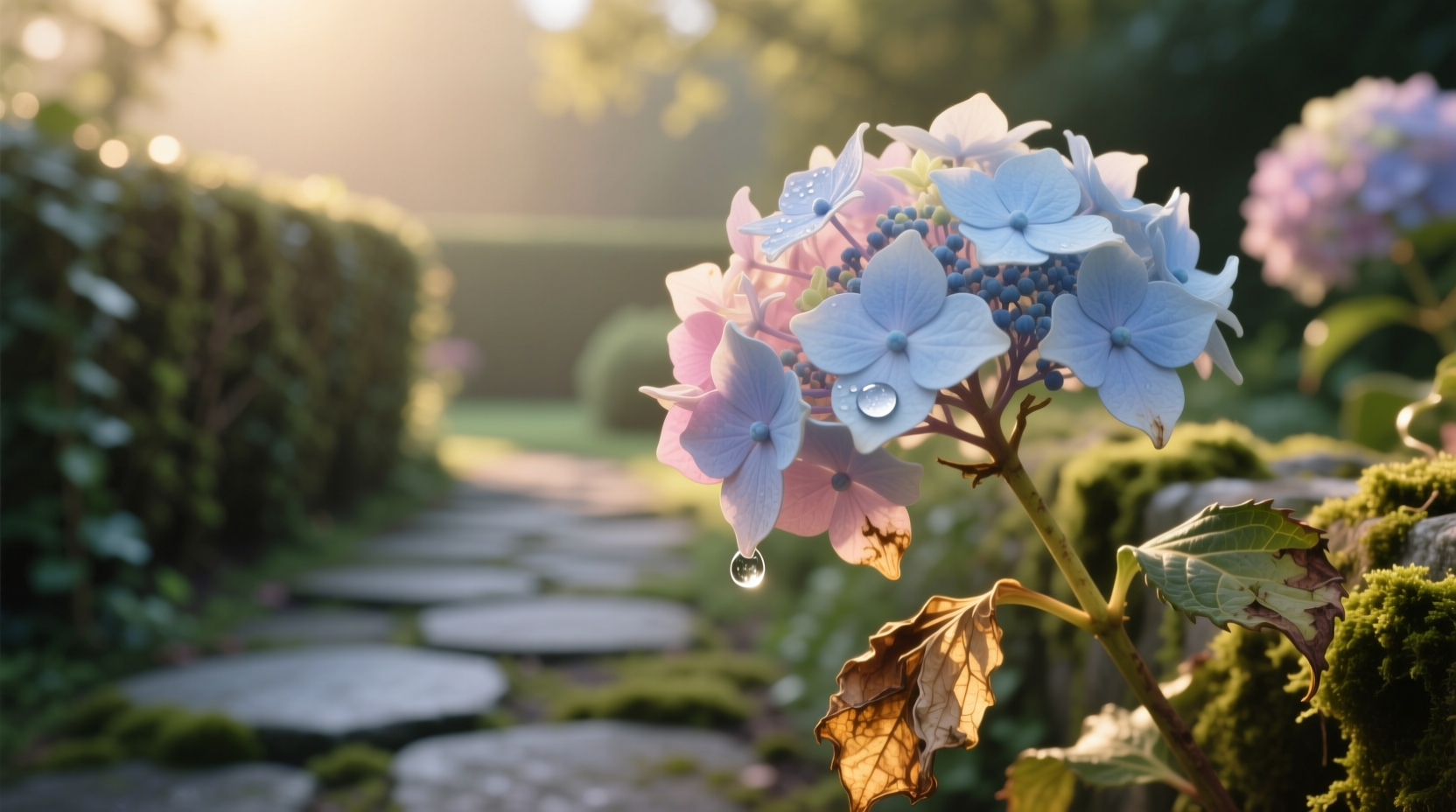 hydrangeas wilting