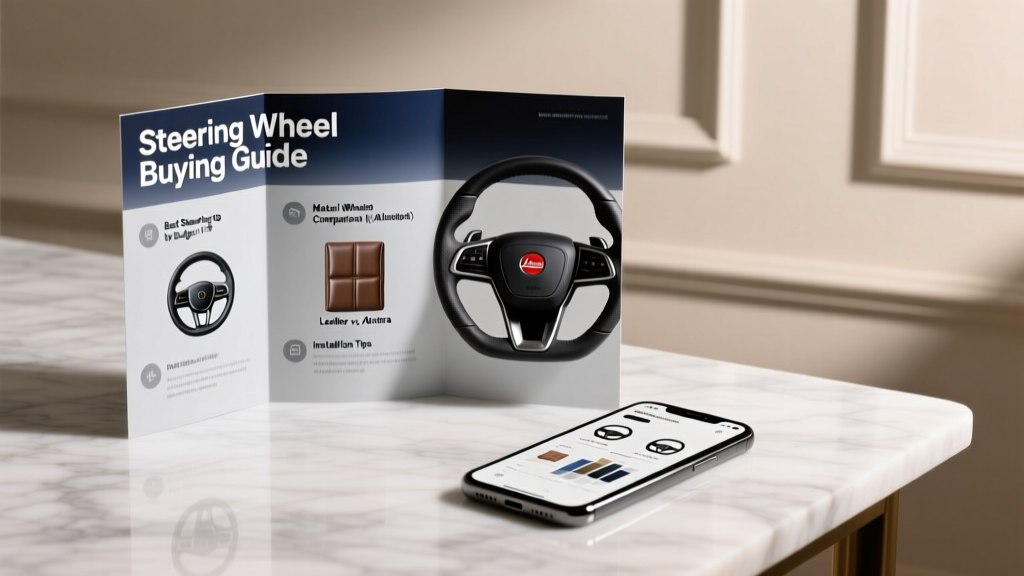 Steering Buying Guide: Choosing the Right System for Performance, Safety, and Compatibility