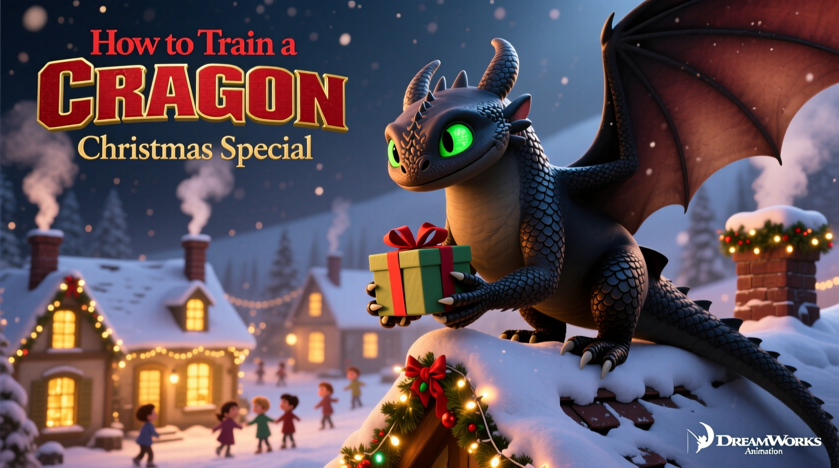 how to train a dragon christmas special