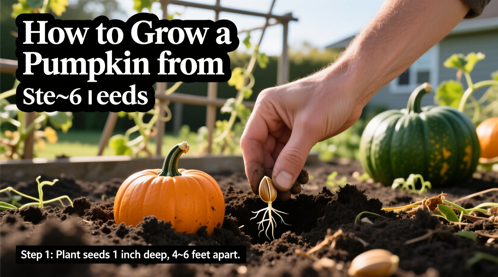 How to Grow Pumpkins from Seeds: Complete Planting Guide