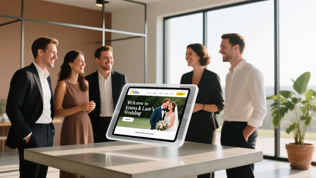 How to Share Your Wedding Website With Guests