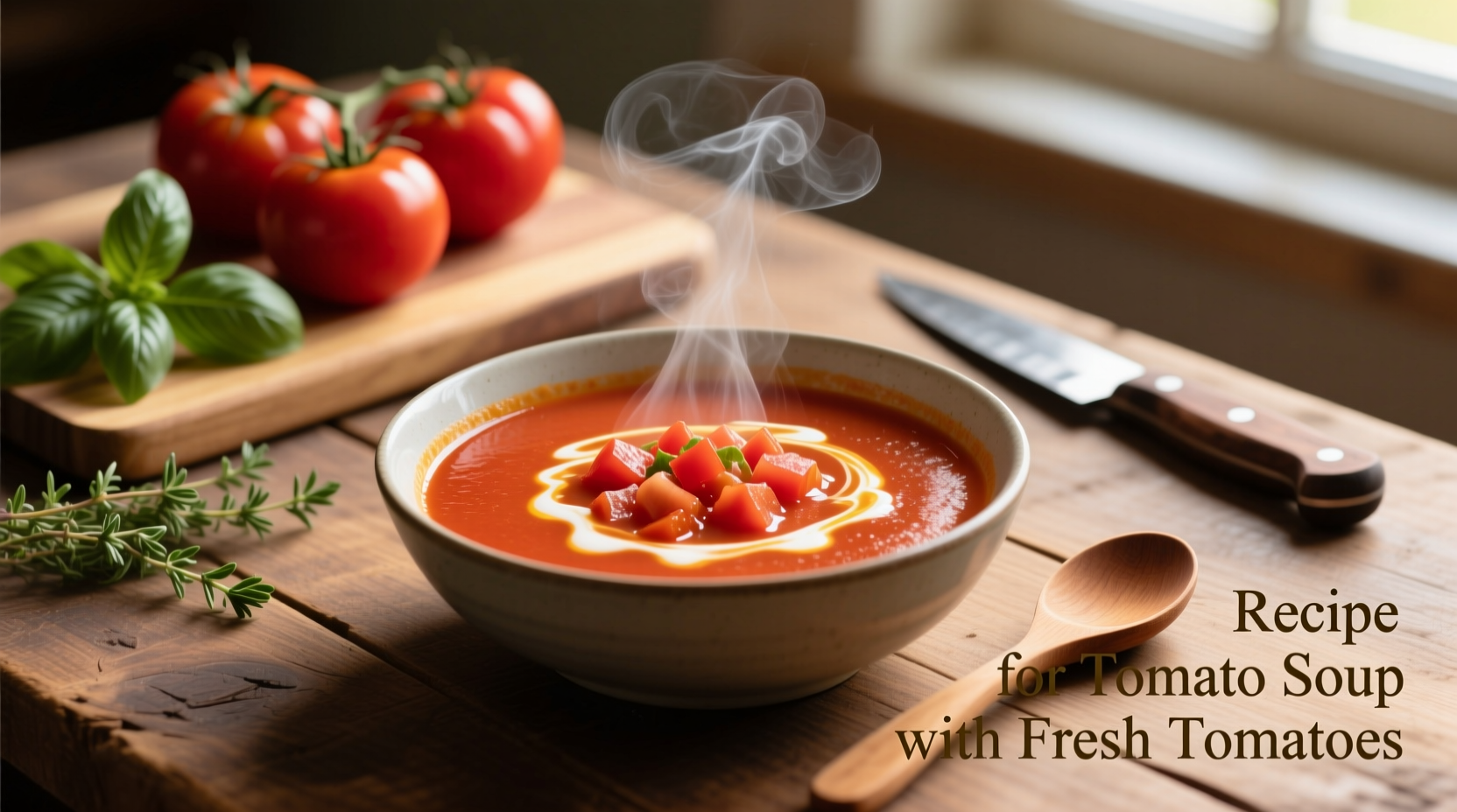 Fresh Tomato Soup Recipe: Garden-to-Table Perfection