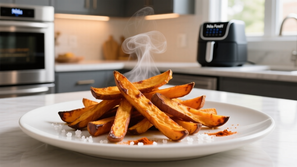 How to Cook Sweet Potato in a Ninja Foodi (Crispy & Easy)