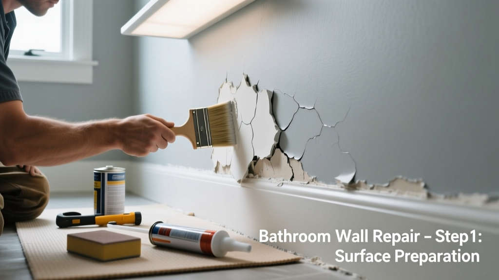 Fixing Exterior Paint Peeling in Bathroom Walls
