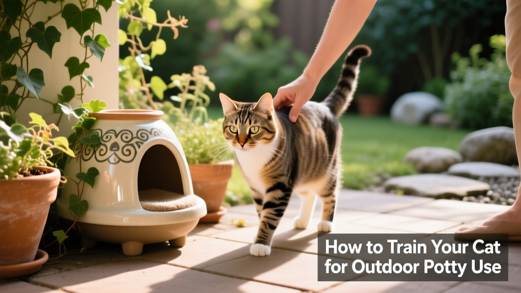 How to Train Your Cat to Use the Bathroom Outside
