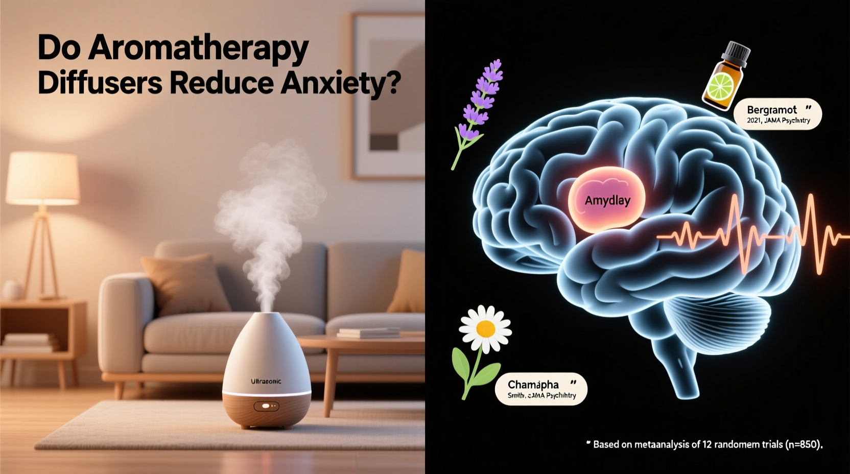 do aromatherapy diffusers actually reduce anxiety levels