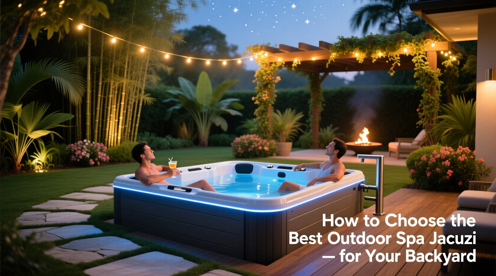 How to Choose the Best Outdoor Spa Jacuzzi for Your Backyard