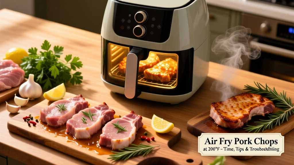 Air Fry Pork Chops: Best Temp, Time & Tips