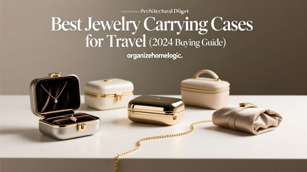 Best Jewelry Carrying Cases for Travel (2024 Buying Guide)