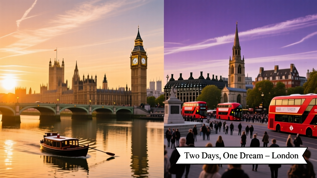 Two Days in Everyone’s Favourite City: London — A Precise, Unhurried Itinerary