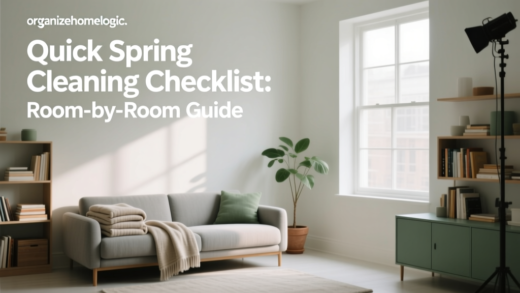 Quick Spring Cleaning Checklist: Room-by-Room Guide