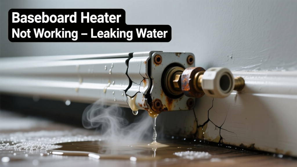 Baseboard Heater Not Working & Leaking Water: Quick Diagnosis
