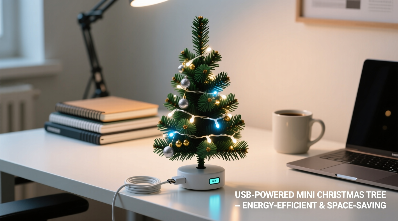 best usb powered mini christmas tree for dorm rooms and offices
