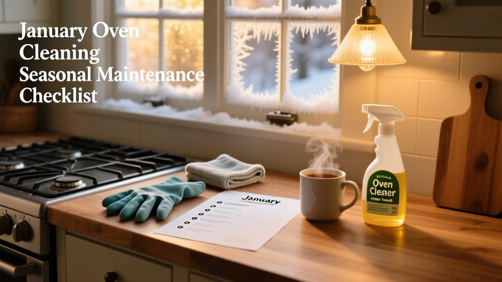 January Oven Cleaning: Seasonal Maintenance Checklist