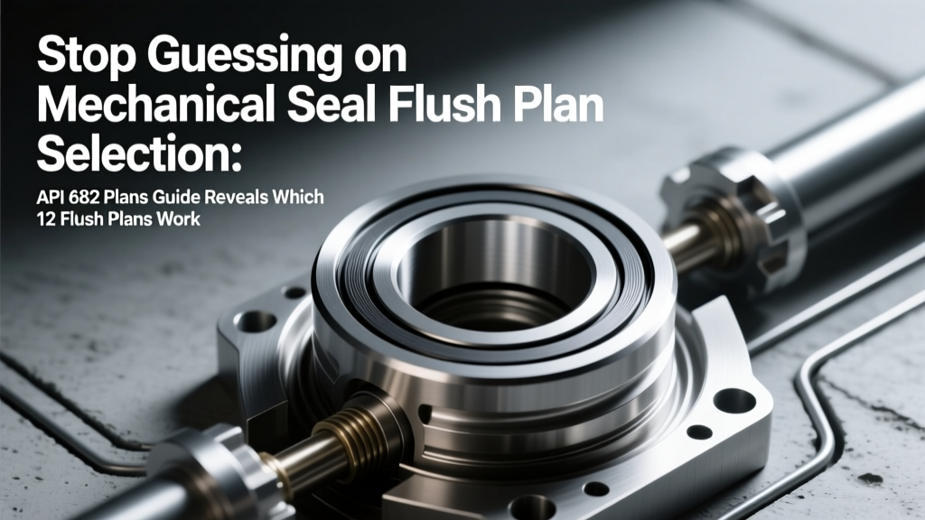 API 682 Flush Plans Guide: Cut Seal Failures by 63%