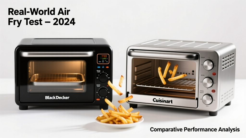 Black+Decker vs Cuisinart Toaster Ovens: Air Fry Test