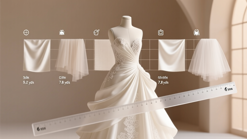 How Many Yards for a Wedding Dress? (2026 Guide)
