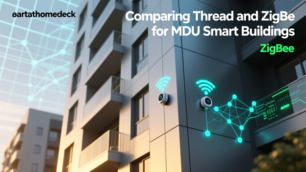 Comparing Thread and Zigbee for MDU Smart Buildings