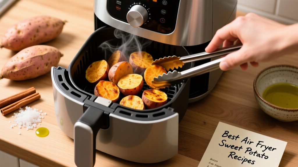 Best Air Fryer Sweet Potato Recipes (Crispy & Healthy!)